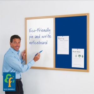 Eco-Friendly Dual Noticeboard